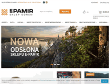 Tablet Screenshot of e-pamir.pl